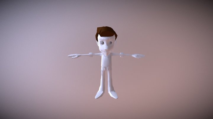 Character Rigging 3D Model