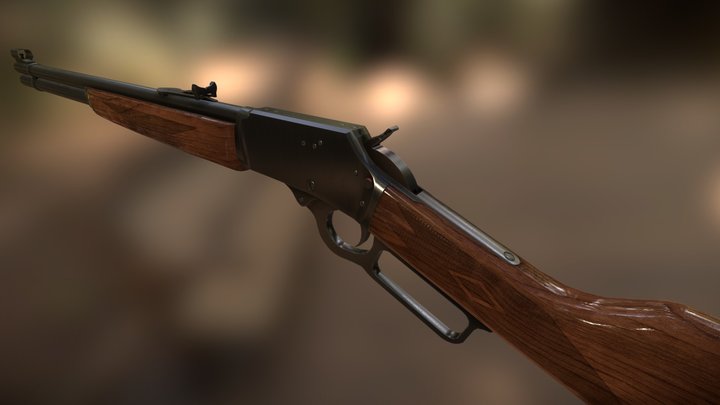 Marlin Model 1894 3D Model
