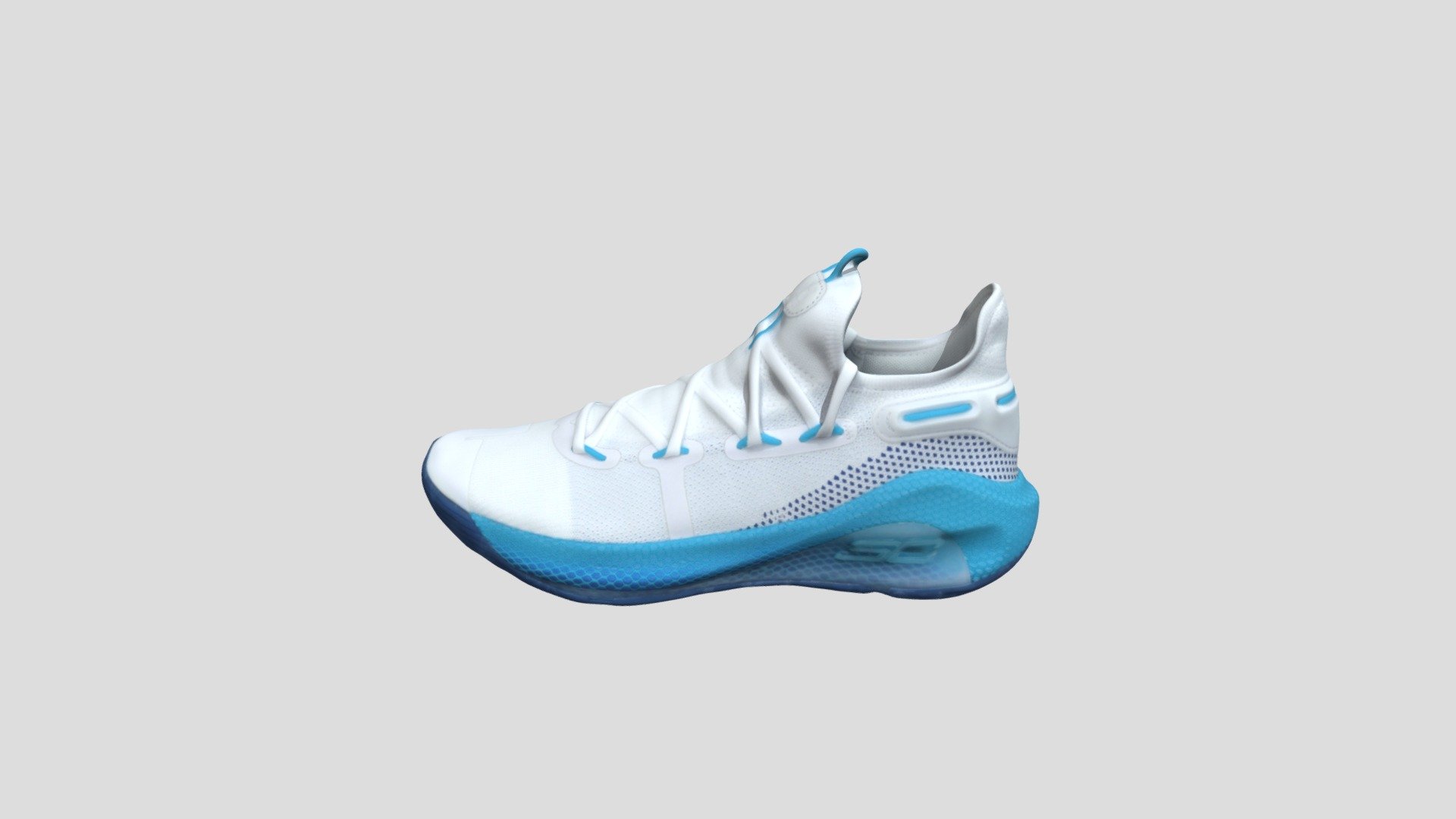 Under Armor Curry 6 rep the bay 3D model