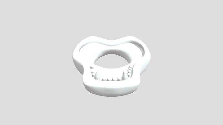 Jaw Piece for glam freddy 3D Model