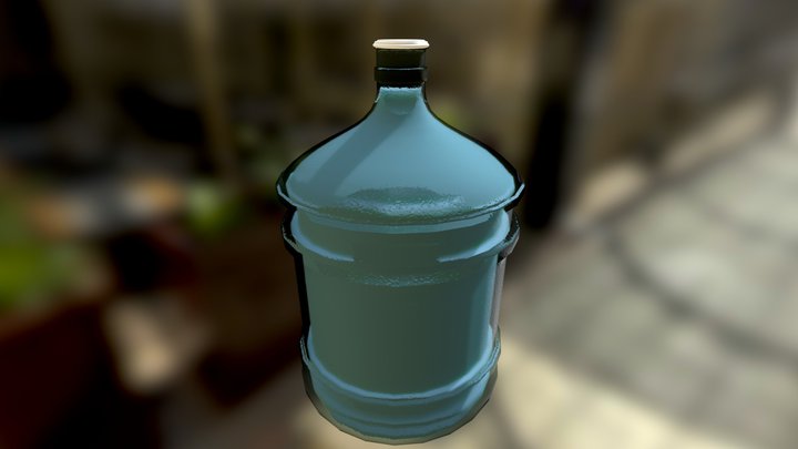 5G_Water_Container 3D Model
