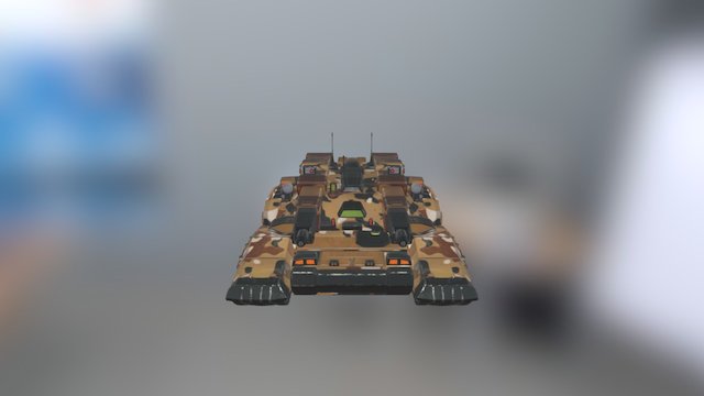 Mammoth Tank (WIP) 3D Model