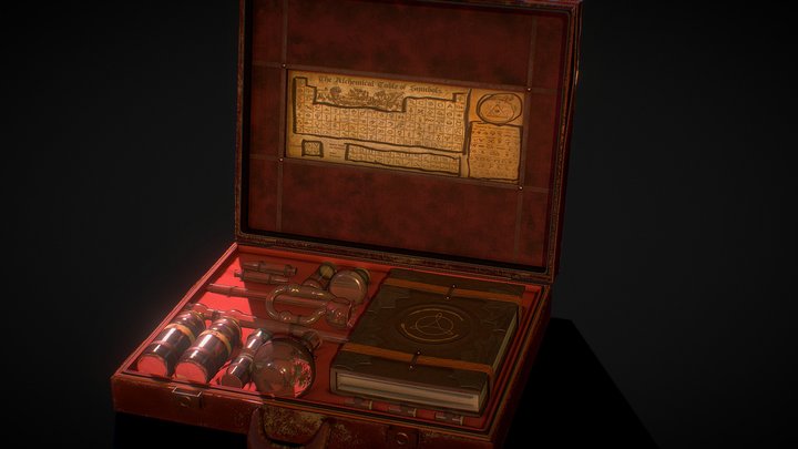 Alchemy Kit 3D Model