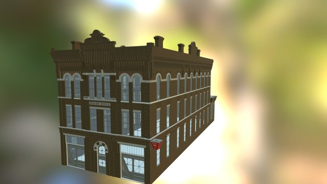 St Paul Former 1883 Fire Station 8 3D Model