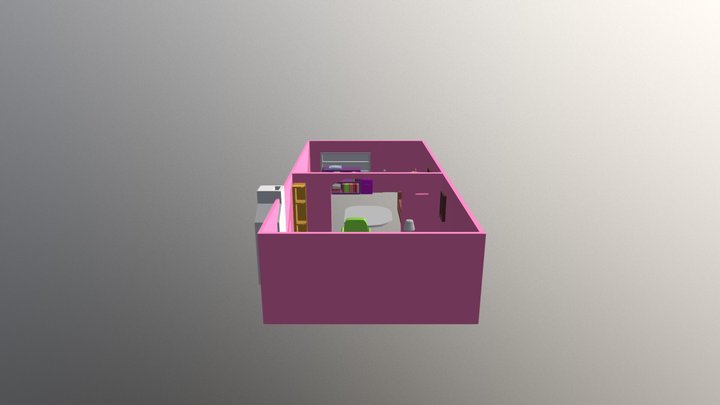 Simpson Room 3D Model