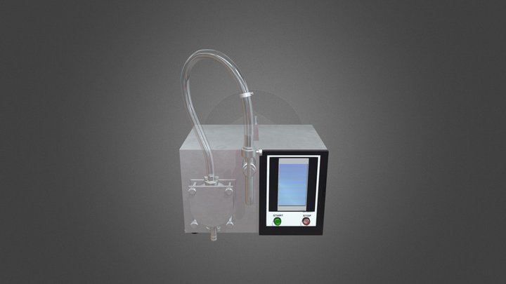 TABLE-TOP-GEAR-FILLING-MACHINE 3D Model