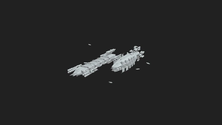 Frigates, Solar Systems Federation 3D Model
