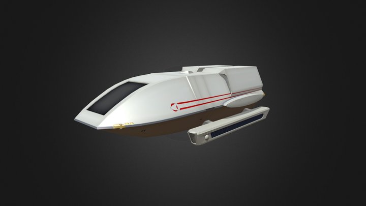 Star Trek - Galileo shuttle 3D Model