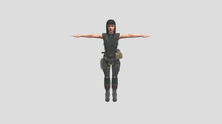 Melissa Militar 1 3D Model