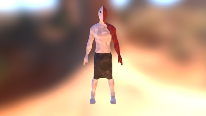 Red 3D Model