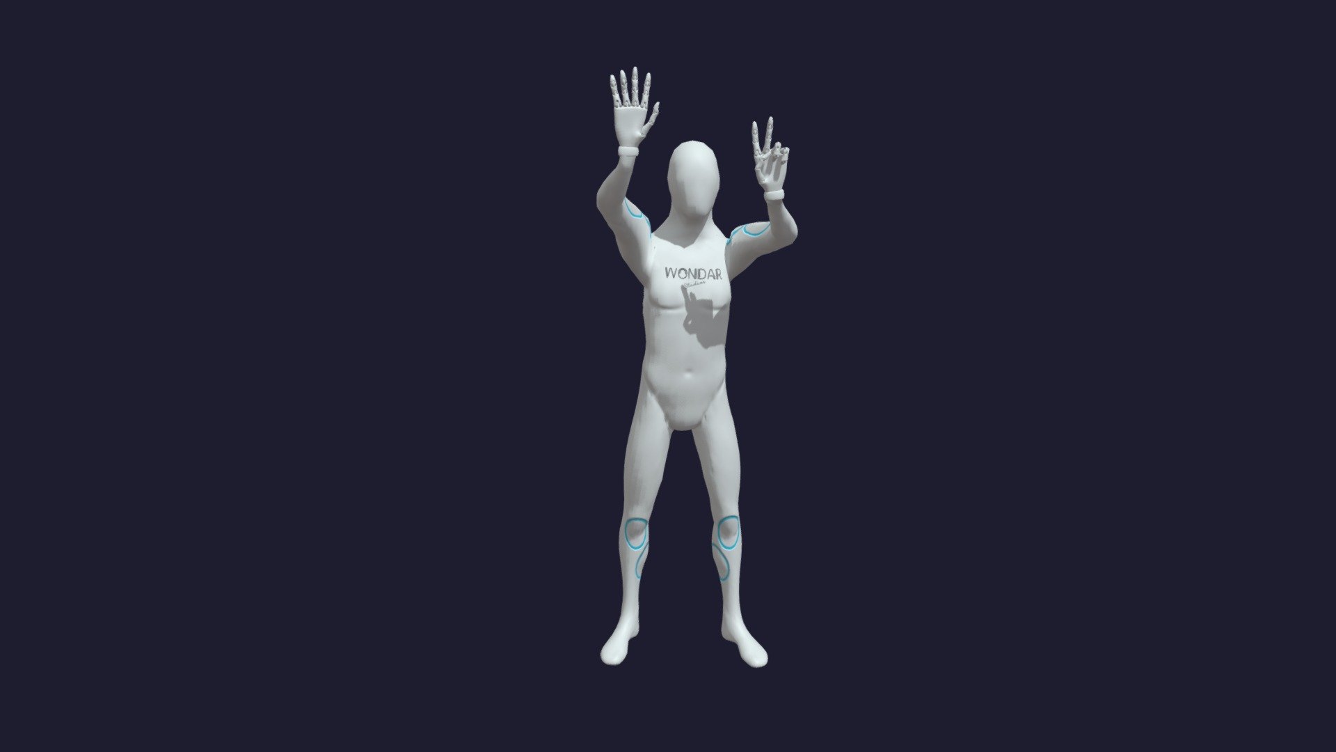 Gesture seven — Sketchfab embed 3D viewer
