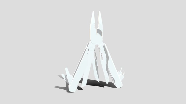 CT4012-2025 Leatherman Wave+ Multitool 3D Model