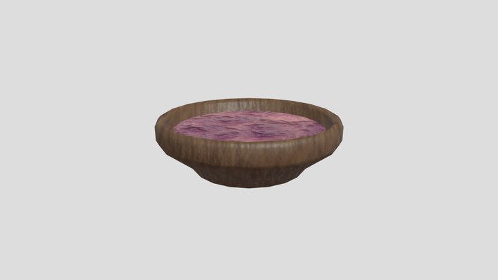 Berry Juice 3D Model