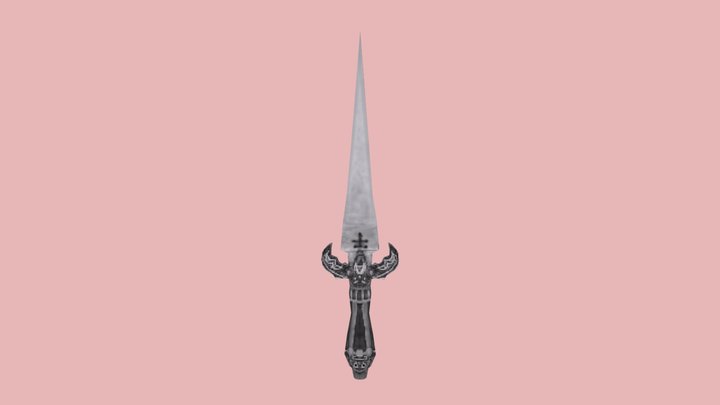 PS1 Dagger 3D Model