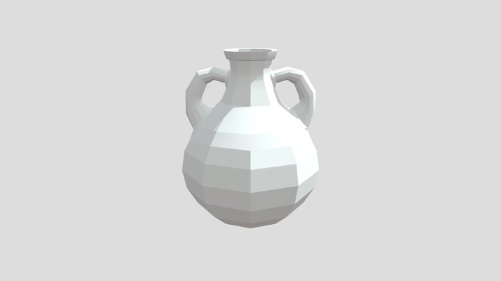 Retopologia Vaso 3D Model