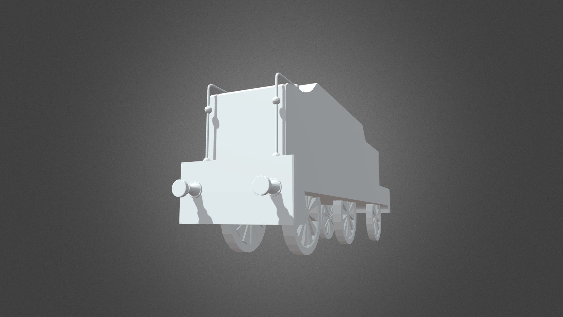 Simple Tender Car (Standard-Gauge GWR)