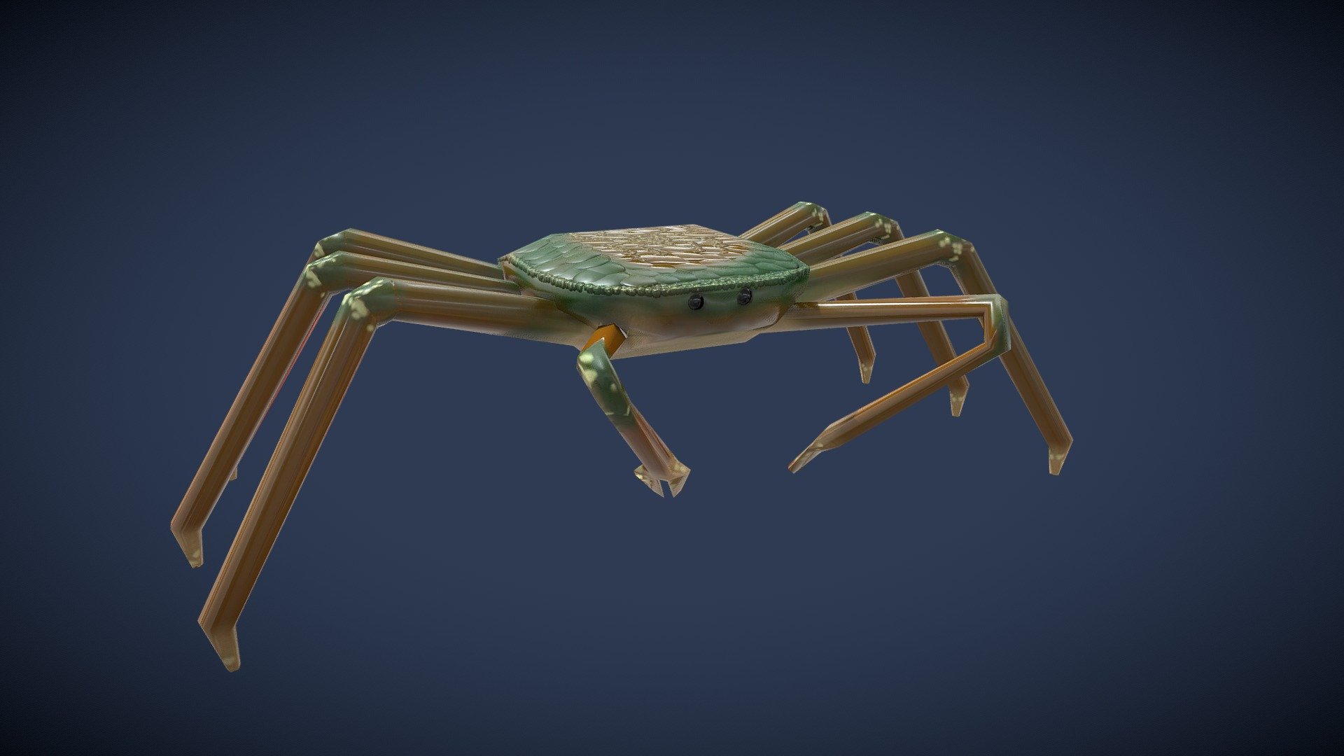 Spidercrab — Sketchfab embed 3D viewer
