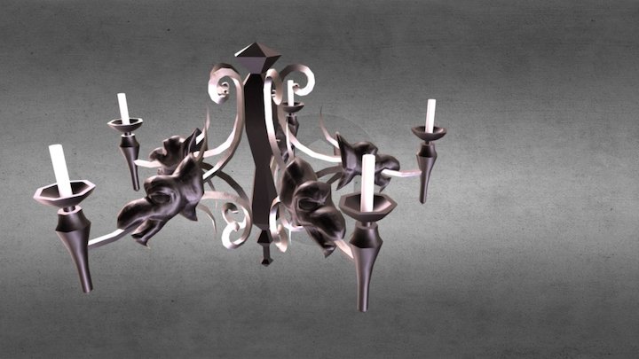 Daily - Chandelier 3D Model