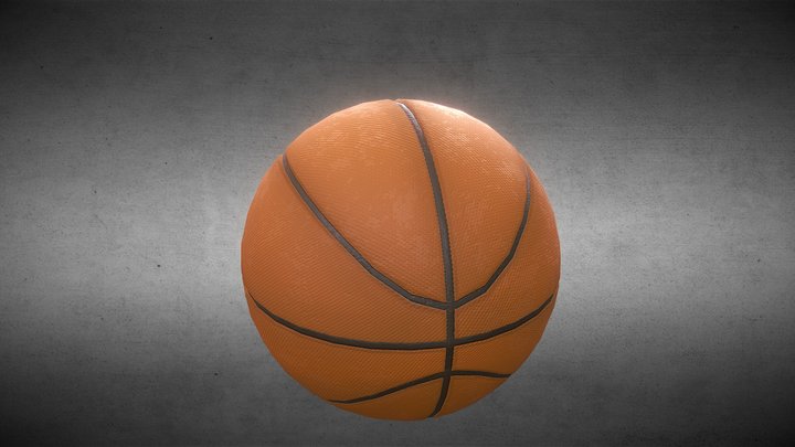 BasketBall 3D Model