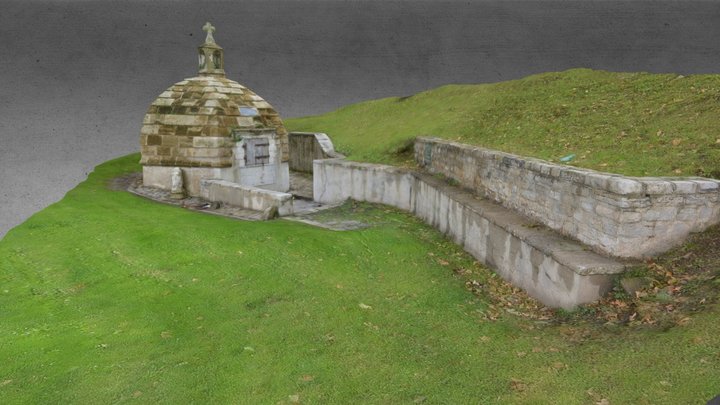 Monument en face de l'Aviron-Bayonnais 3D Model