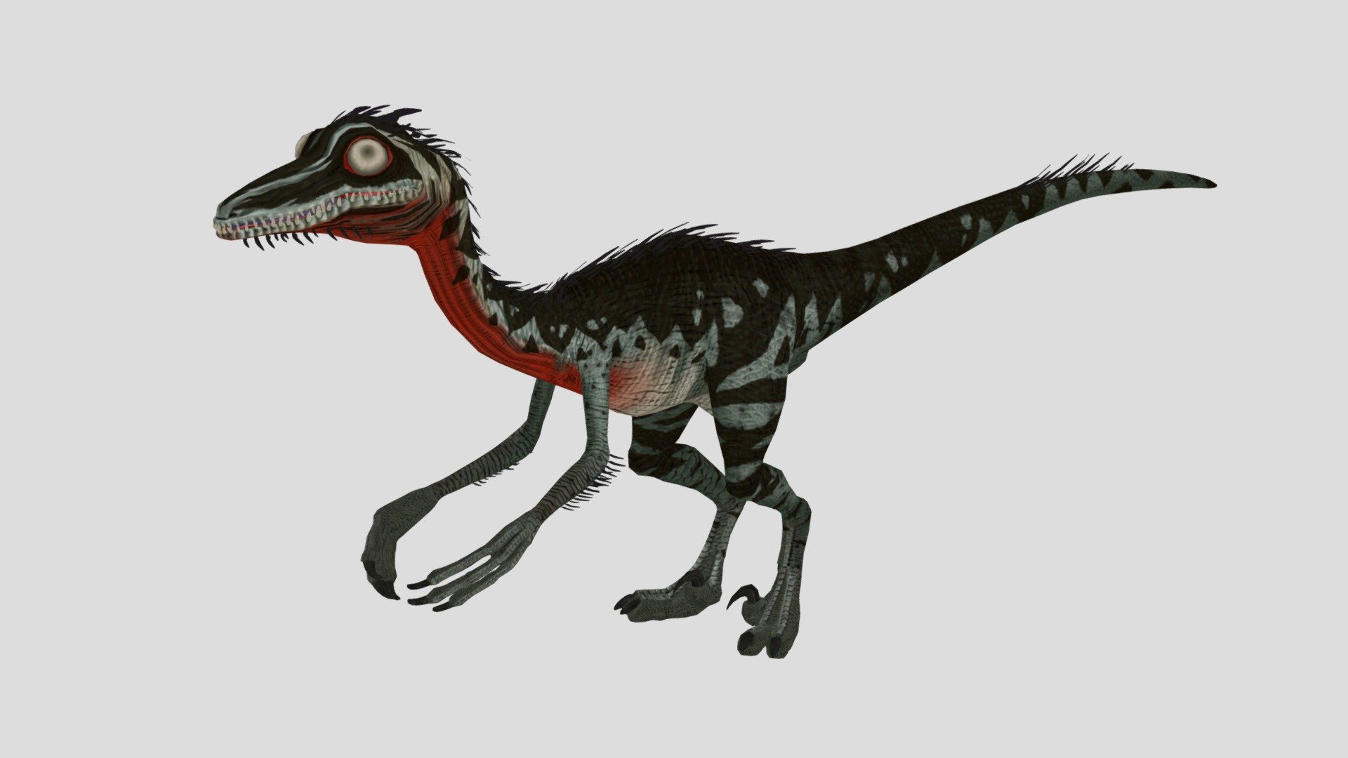 Jurassic Park the Game - Troodon - Download Free 3D model by Ziggertron ...