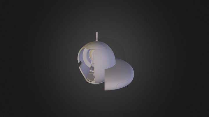 seaMoth_hp_interior 3D Model