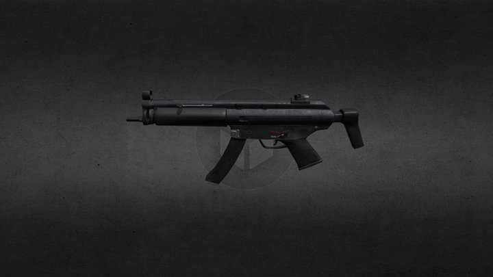MP5 WIP 3D Model