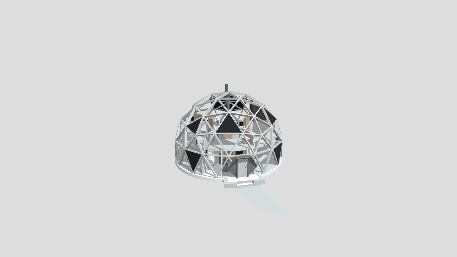 Geodome without cover