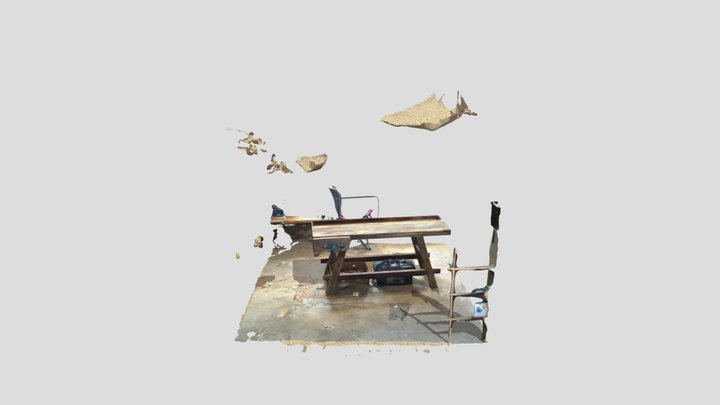 Bench mkscan 3D Model