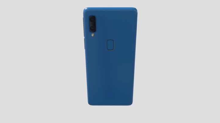 Smartphone Low Poly 3D Model