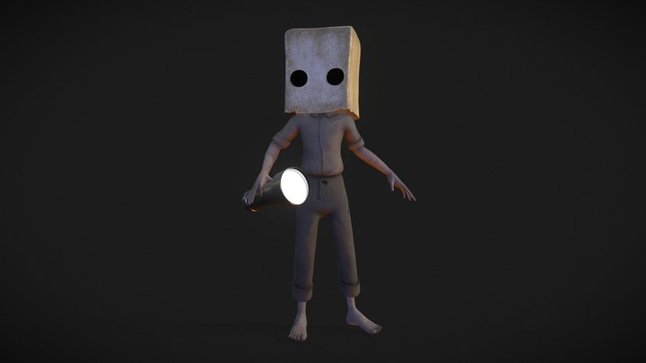Mono Keeping Lookout 3D Model