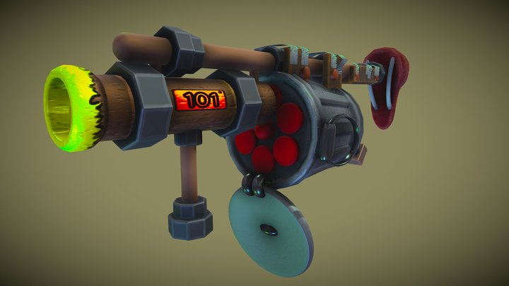 Improvised Grenade Launcher – Free 3D Model STL