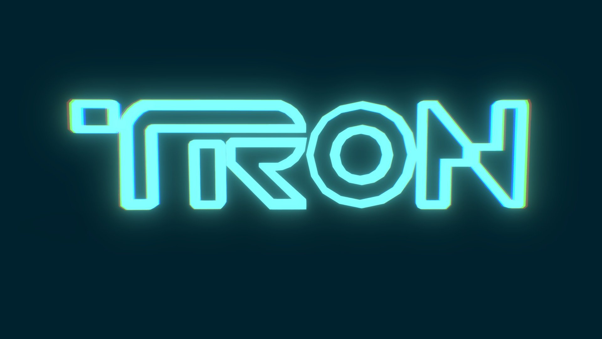 Tron logo 60 fps - YouTube