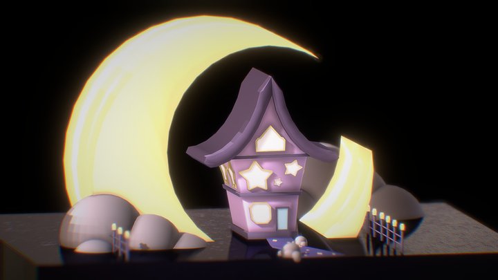 Moon House! 3D Model
