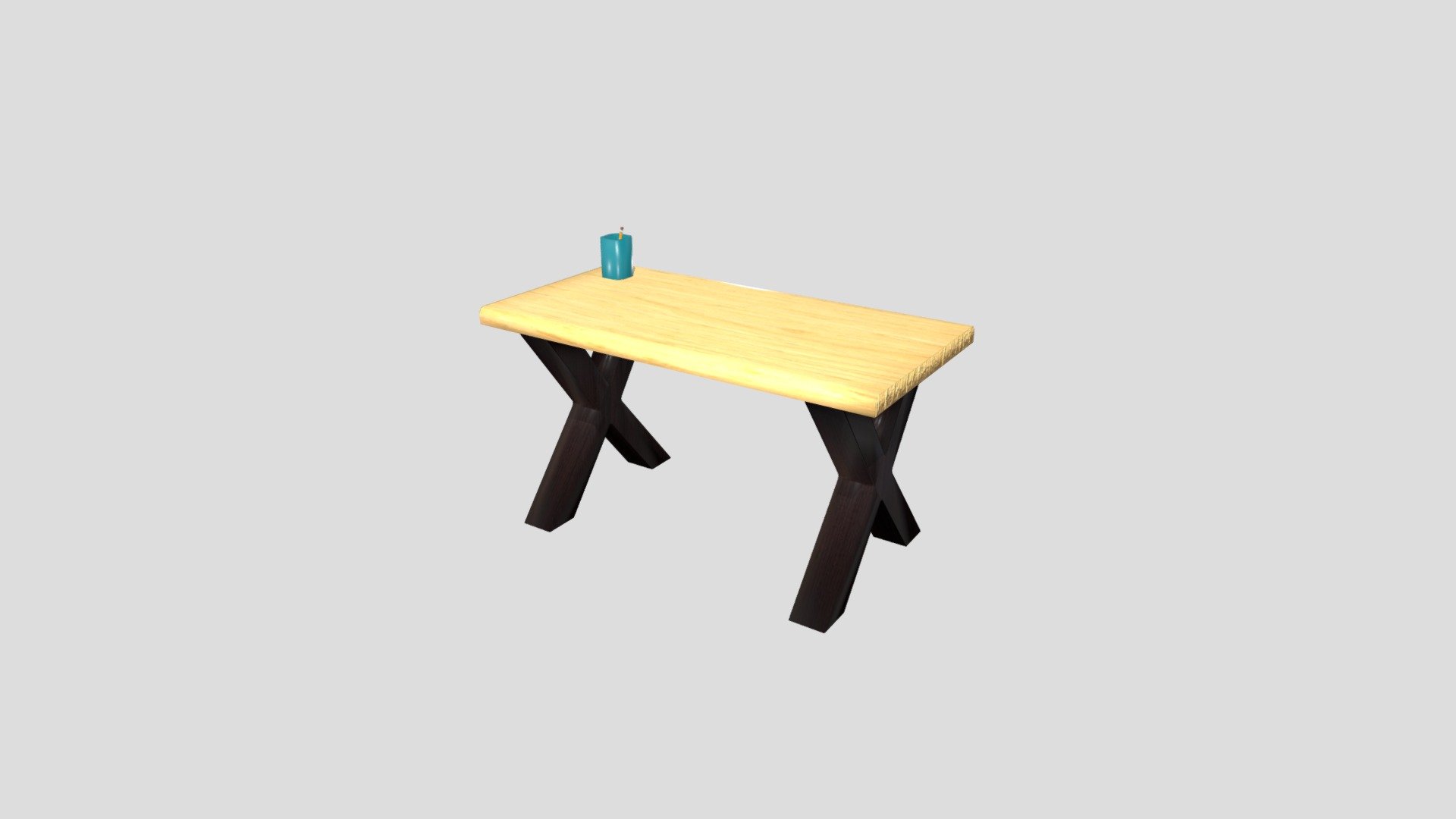 Desk - Download Free 3D model by mspurlock1 [c17c5ec] - Sketchfab