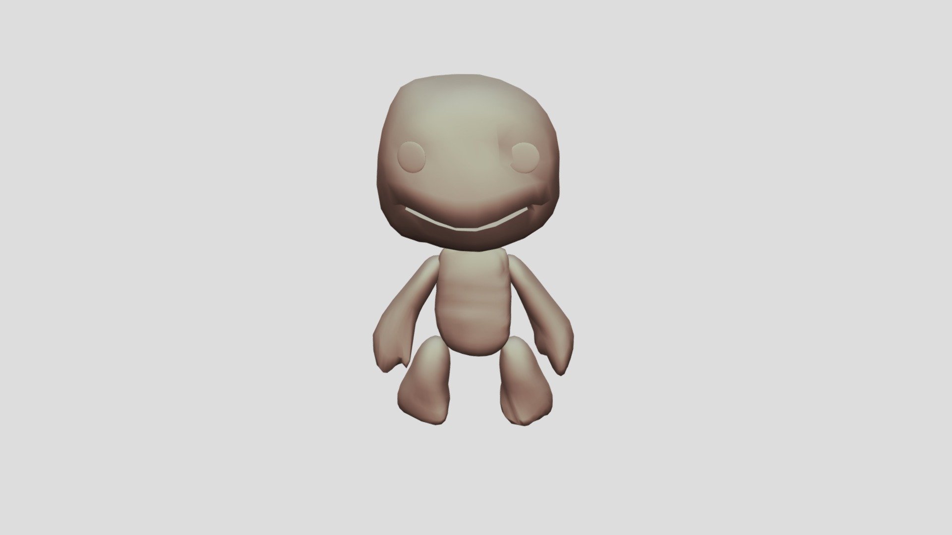 Sackboy-try - 3D model by 66jujp66 [c17d197] - Sketchfab