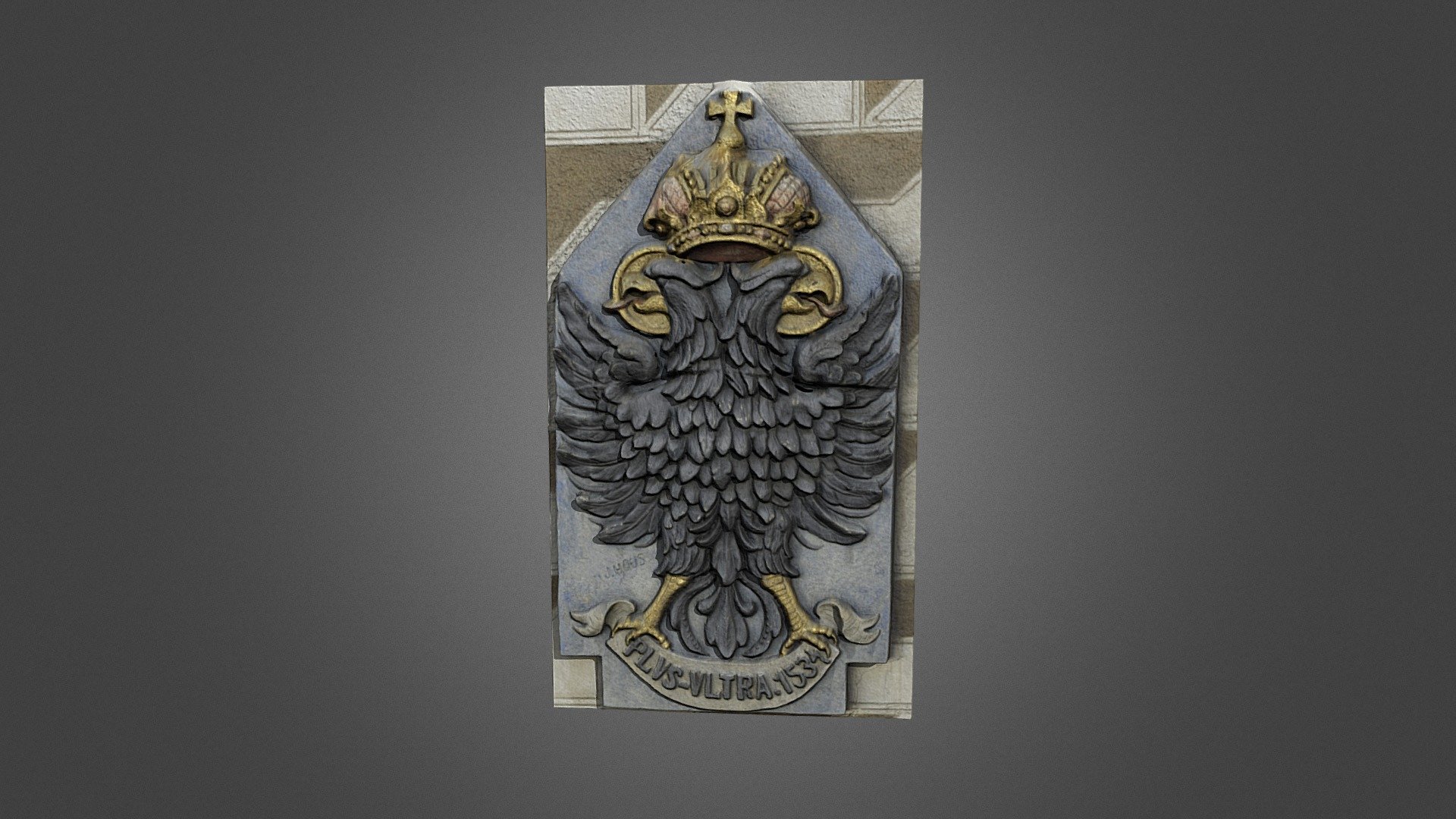 Císařský Dvouhlavý Orel, Kadaň - 3D model by Héctor Fonseca (@hjft ...