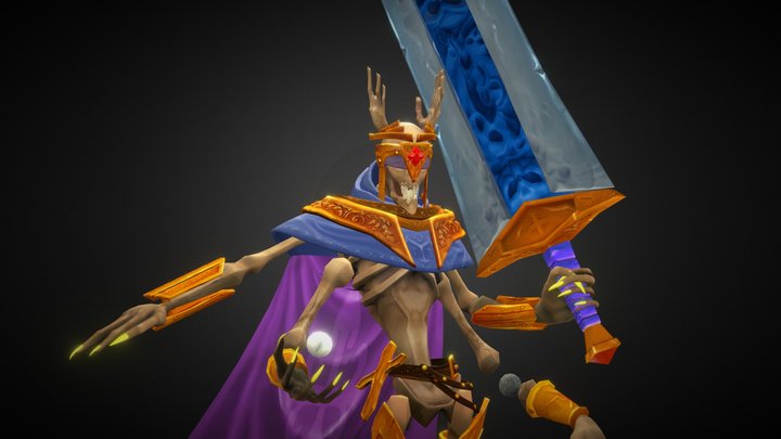 Thranar - Guardian of Souls 3D Model