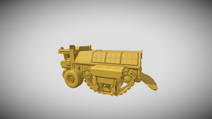 Wall-E's Truck 3D Model