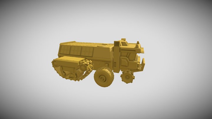 Wall-E's Truck 3D Model