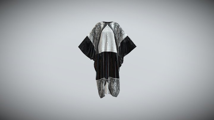 SUMMER DRESS BY SUPERNATURAL SUPERSTAR 3D Model