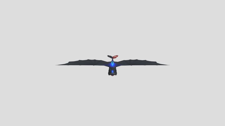 toothless 3D Model