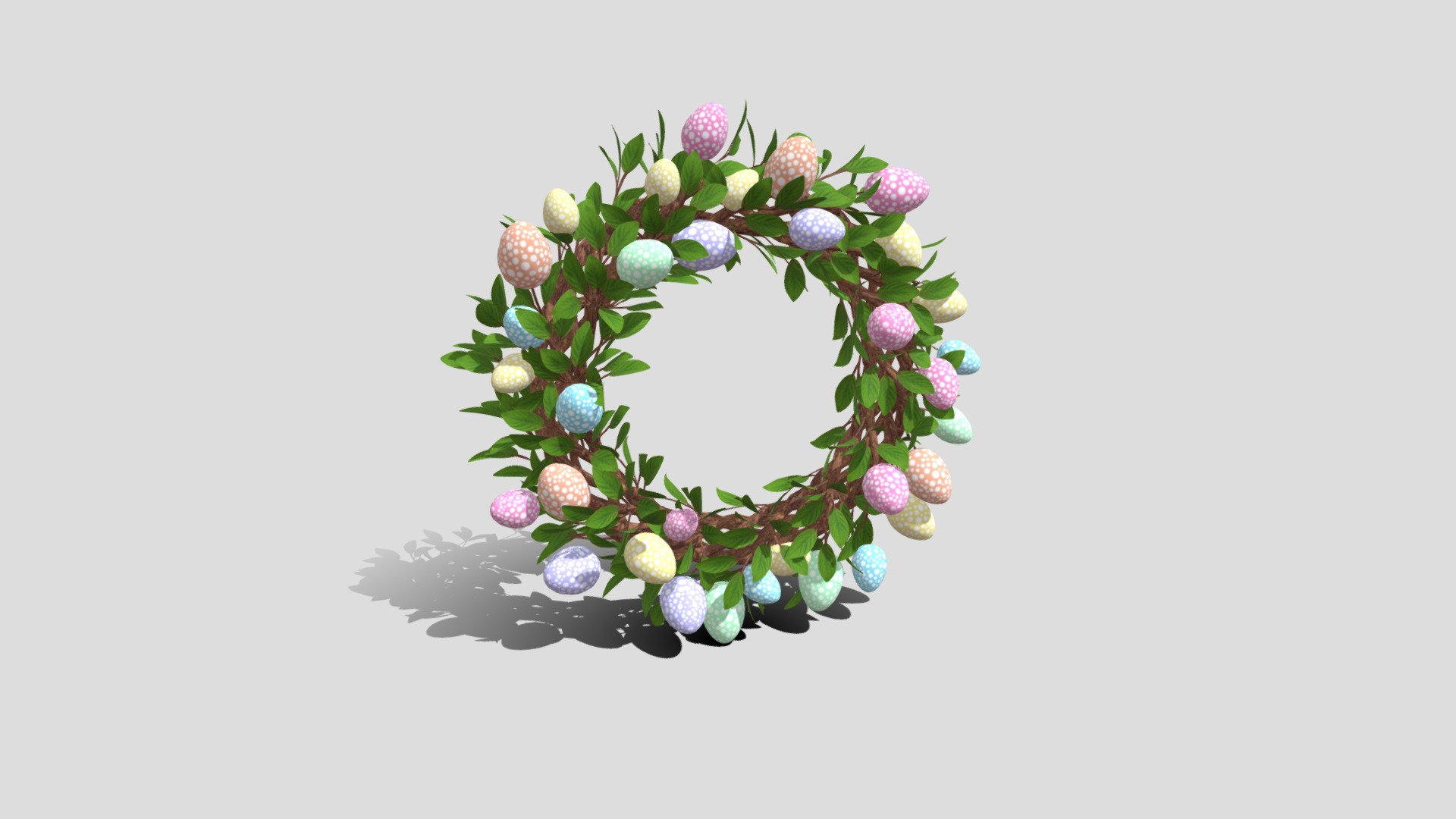 Easter Door Wreath