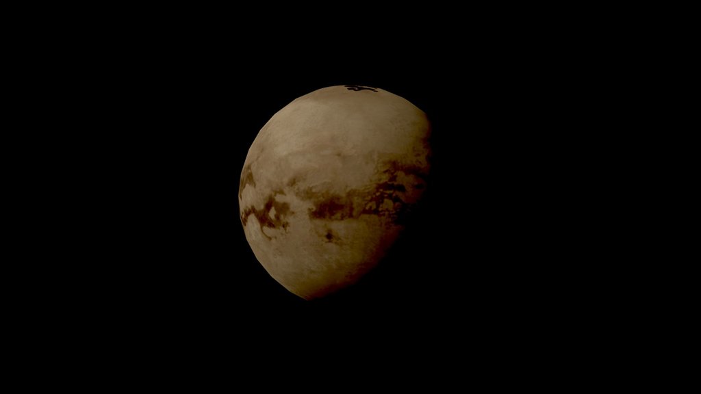 Titan - Saturns Moon 3D Model