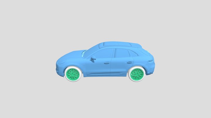 Porsche Macan GTS 2020 – Free 3D Model STL