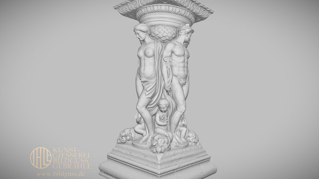 Caryatid Kassel (Germany) trainstation