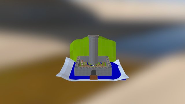 Castle Victorioso 3D Model
