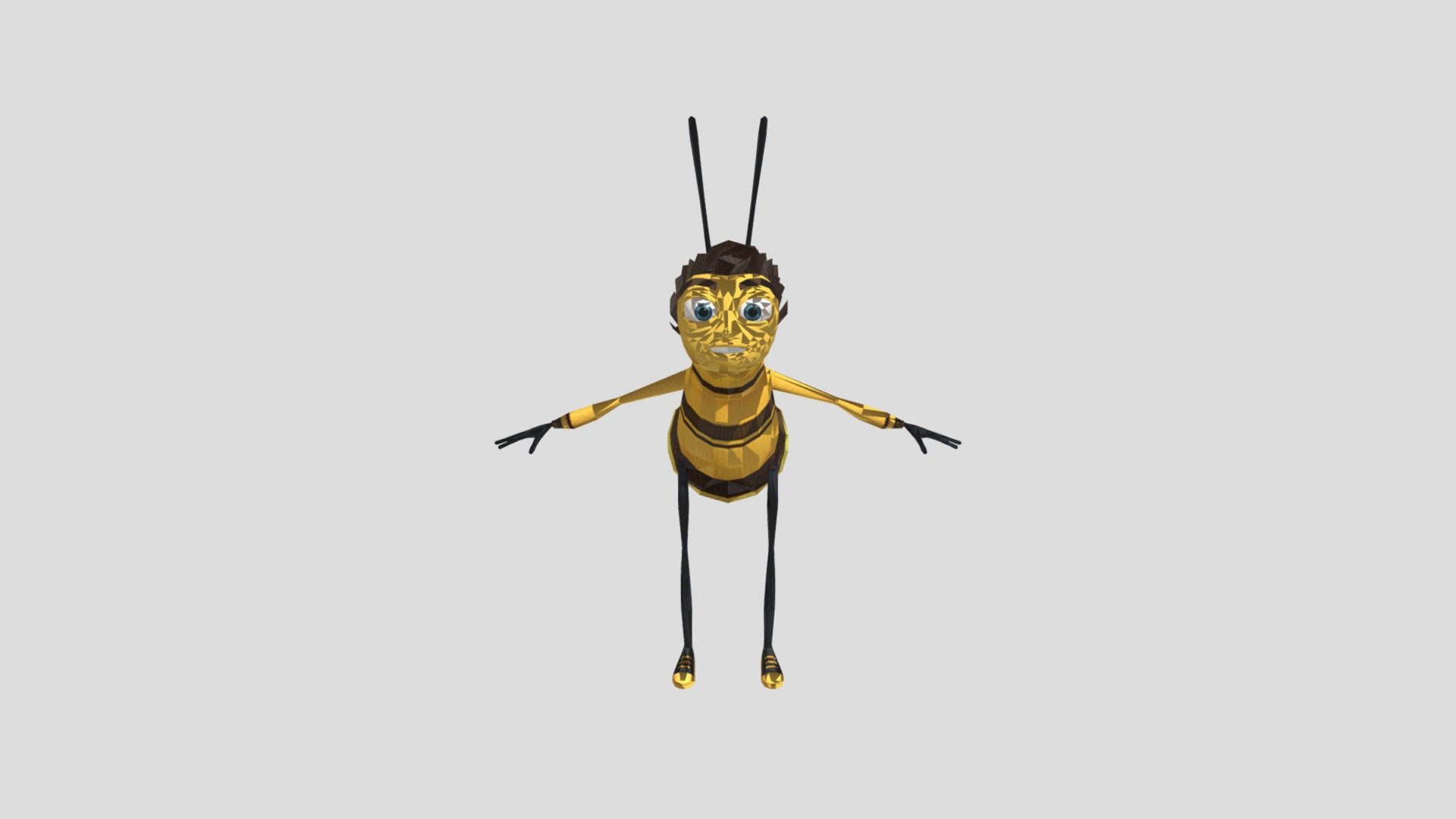 Barry B Benson - Download Free 3D Model By Kyle.river.withem [c18172d ...