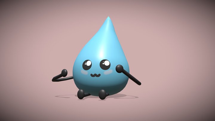 Droplet 3D models - Sketchfab