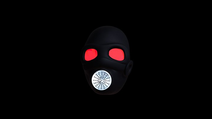 Doutrinador Mask 3D Model